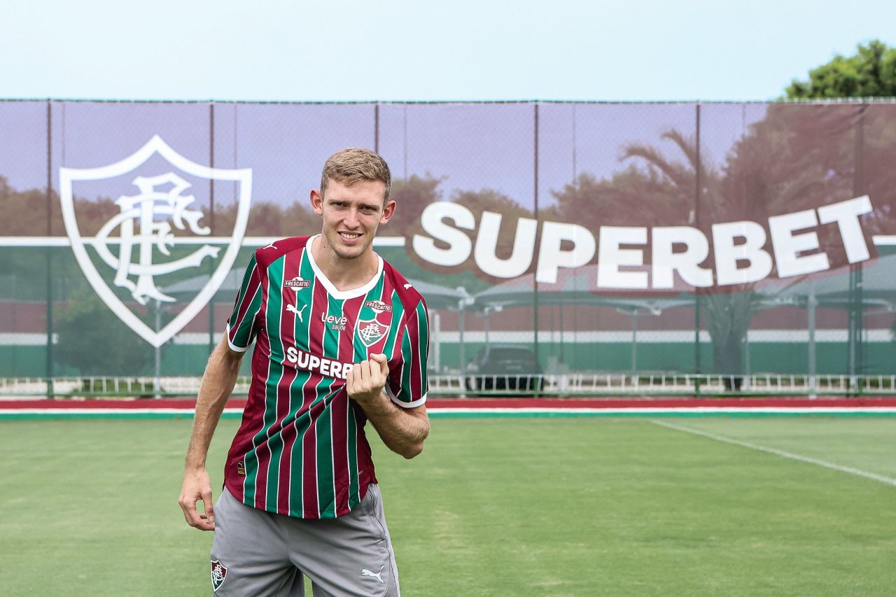 Rodrigo Castillo em ação pelo Fluminense
