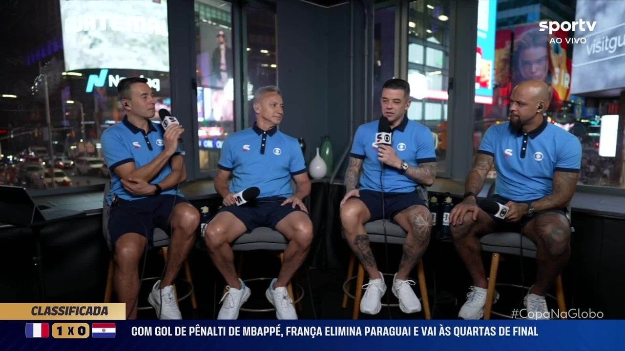 França vence Paraguai por 1 a 0 e avança às quartas de final da Copa do Mundo