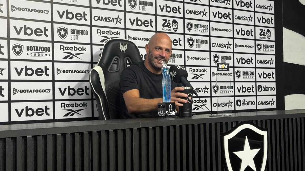 Franclim na coletiva após Botafogo x Corinthians