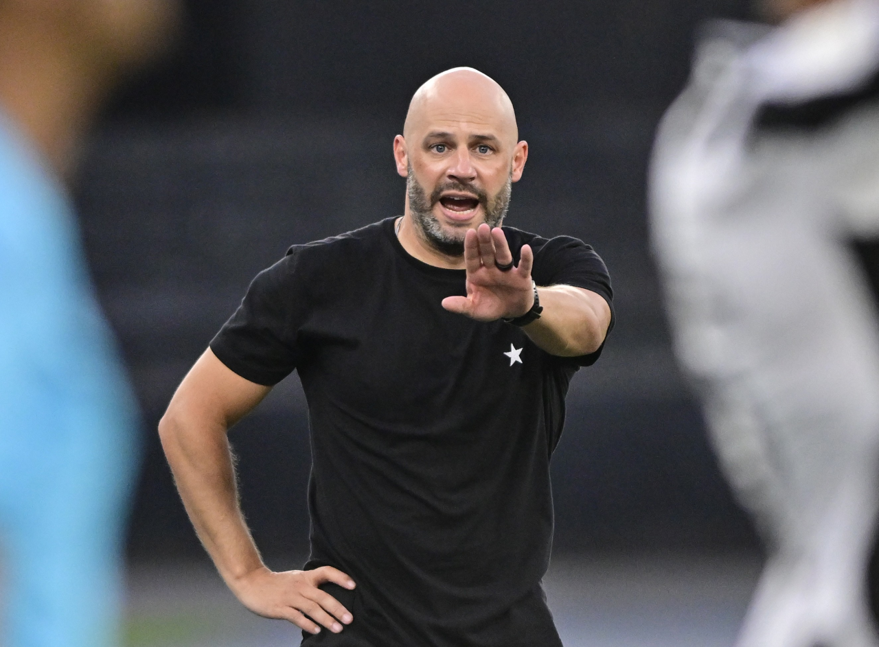 Franclim durante o jogo no Nilton Santos