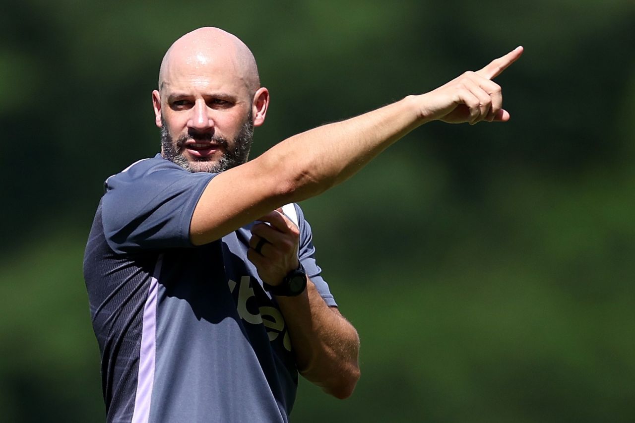 Franclim em treino do Botafogo