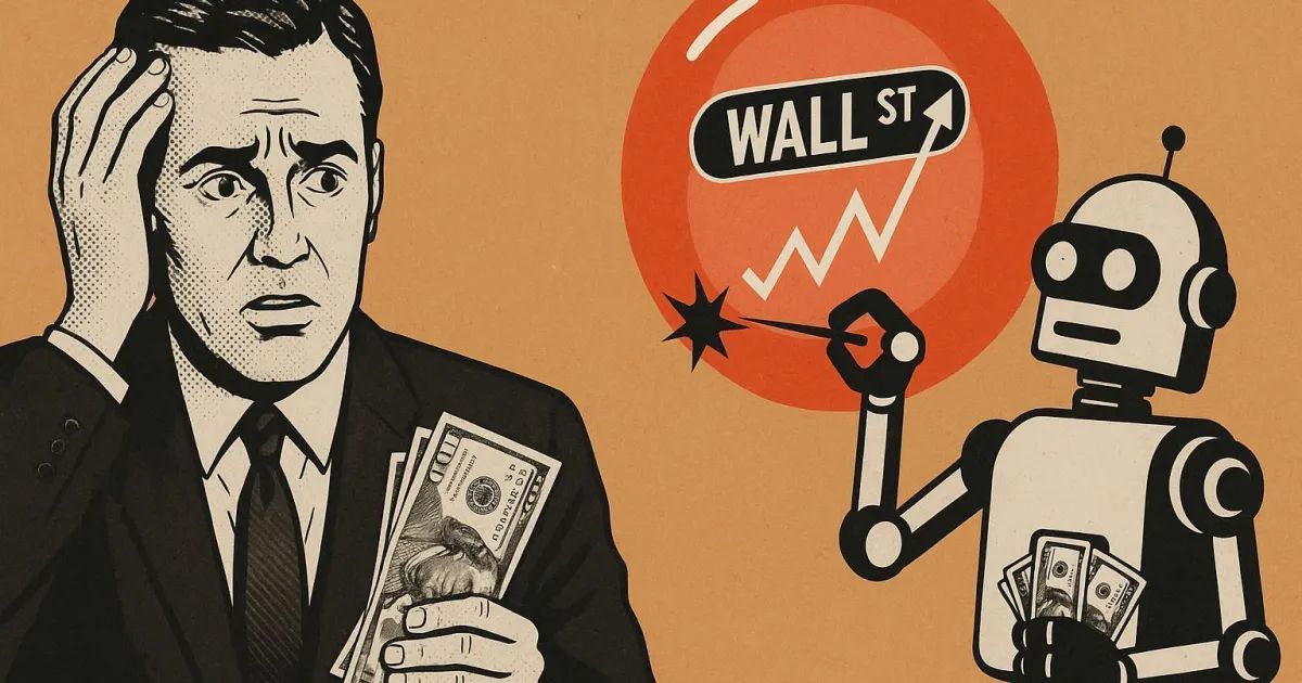 telas de mercado com gráficos em queda