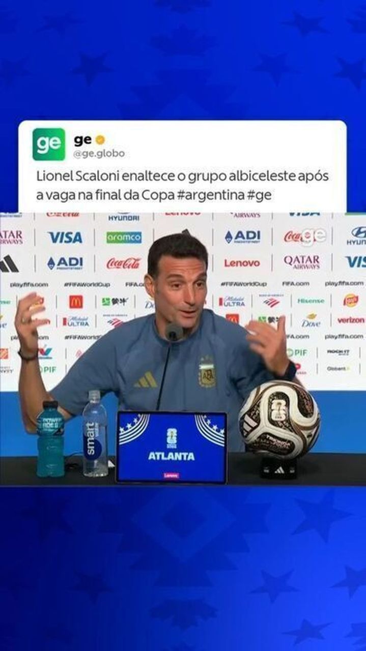 Lionel Scaloni com a seleção argentina em campo