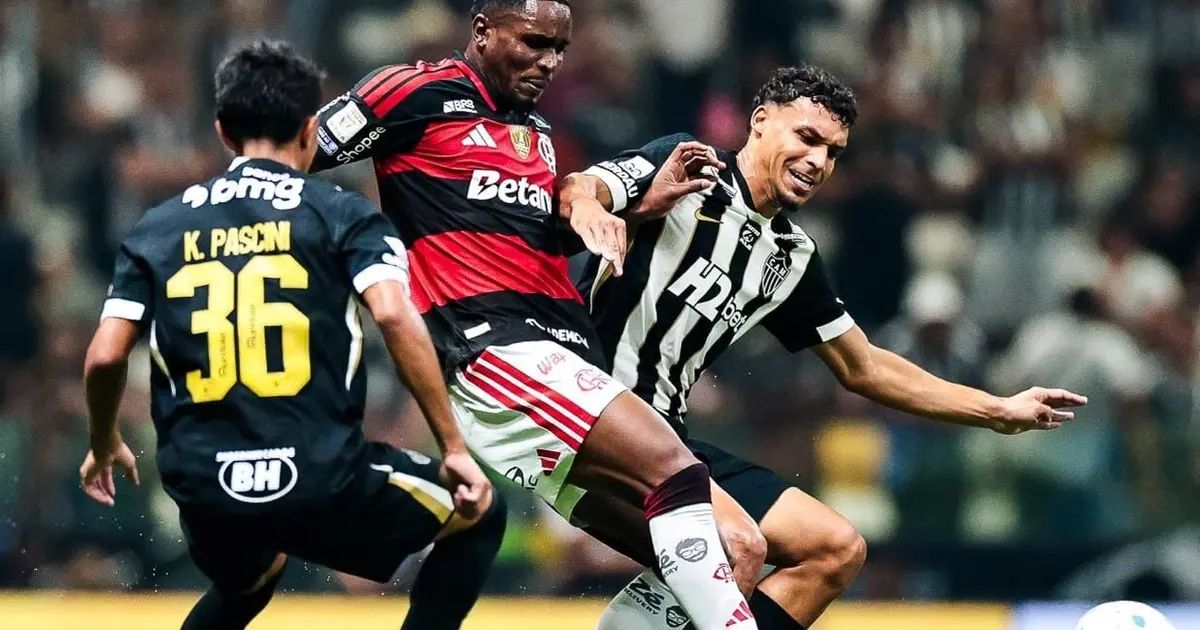 Torcida do Atlético-MG na Arena MRV