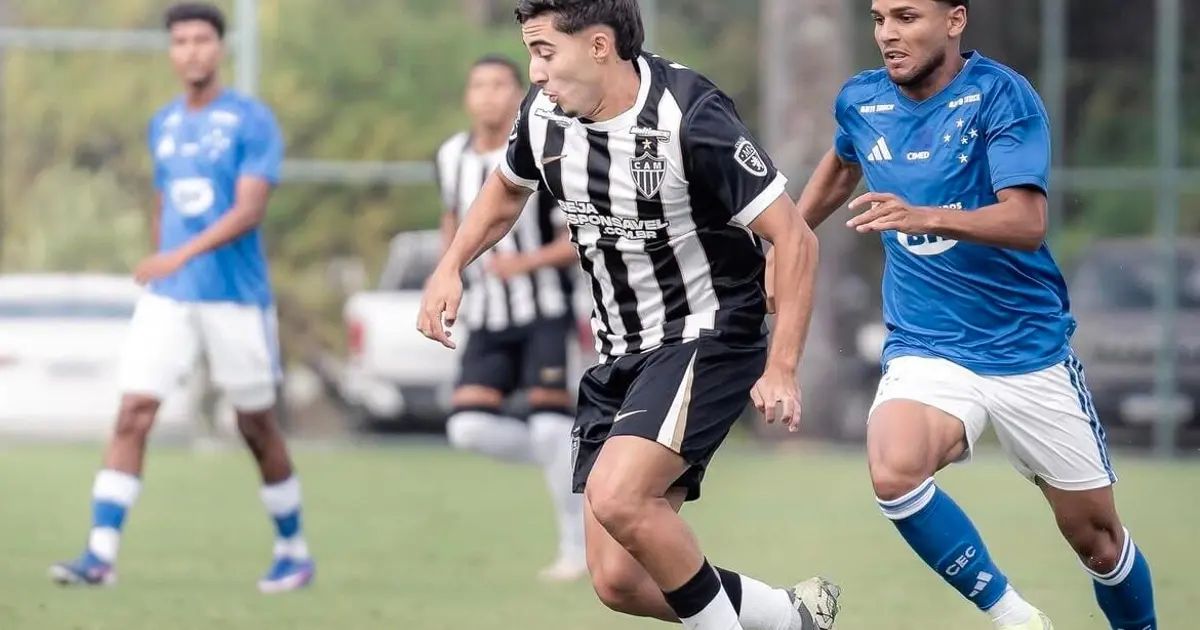 Atlético-MG e Cruzeiro Sub-20 disputam partida no Sesc Venda Nova