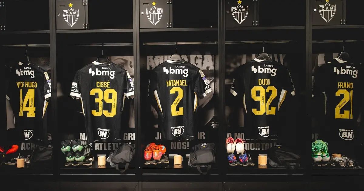 Escalação do Atlético-MG para enfrentar o Santos na Arena MRV