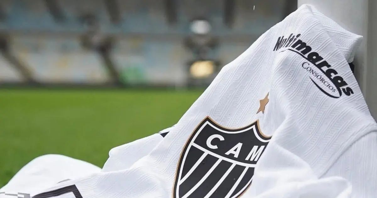 Jogadores do Atlético antes da partida no Maracanã