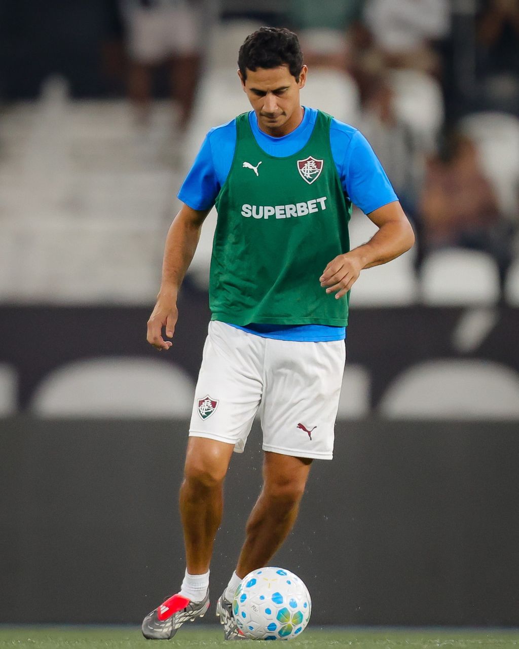 Ganso antes do clássico contra o Botafogo