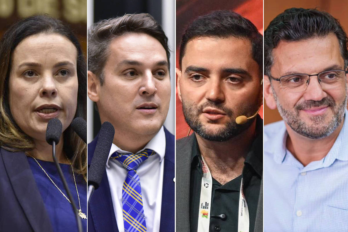 Gráfico da pesquisa Genial/Quaest sobre intenção de voto no Rio Grande do Sul