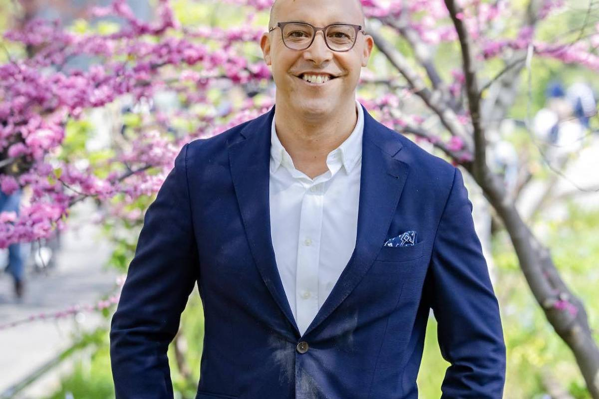 Vista do High Line em Manhattan