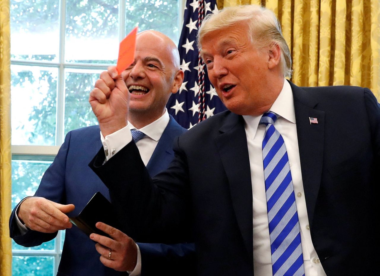 Gianni Infantino em evento