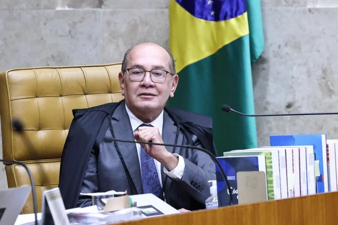 Ministro Gilmar Mendes em pronunciamento público