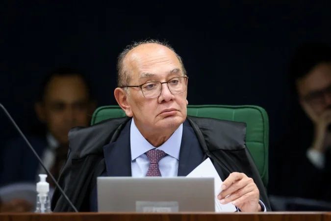 Gilmar Mendes em evento em Brasília