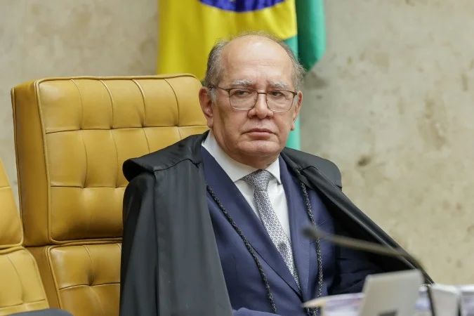 Gilmar Mendes em coletiva