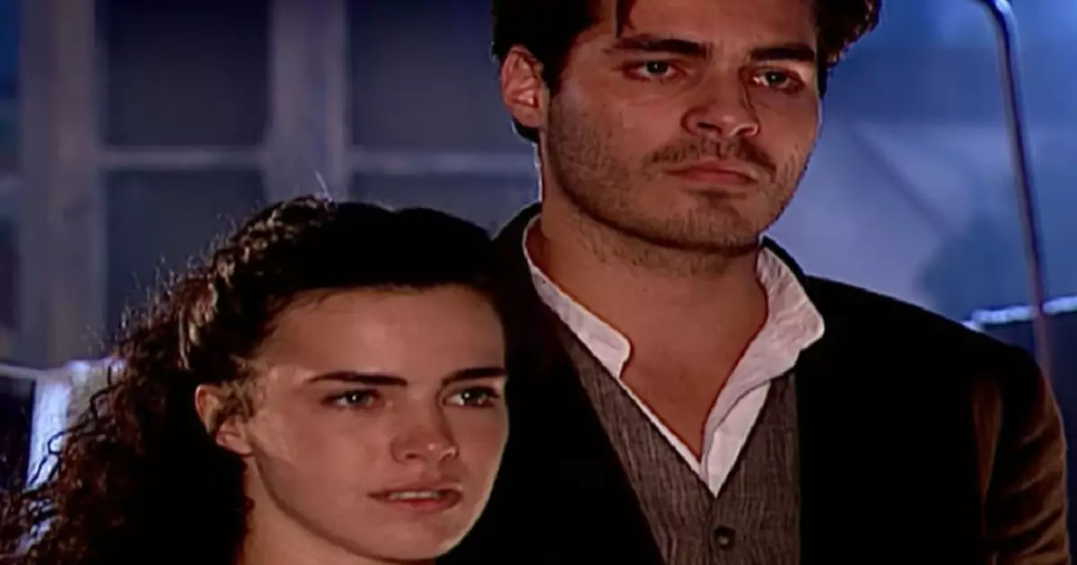 Giuliana e Matteo em cena de reconciliação