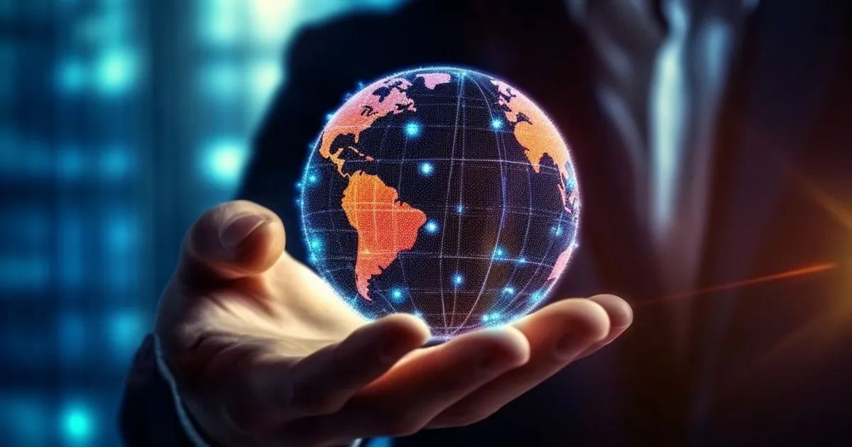 Aplicativo de investimentos com ações americanas na tela