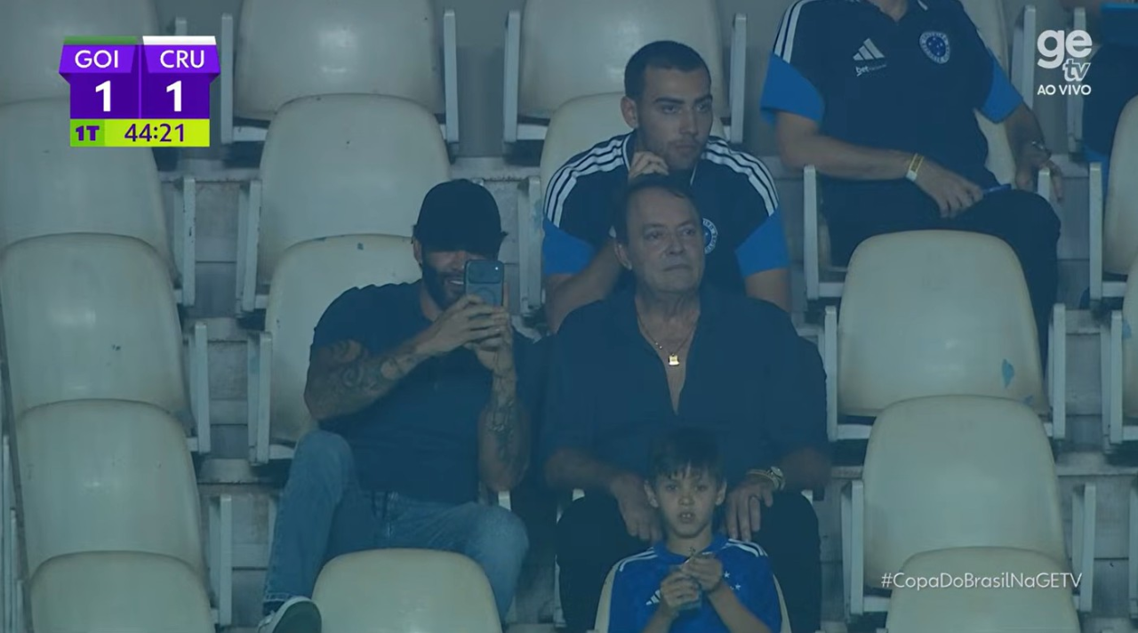 Gusttavo Lima e Pedro Lourenço no Serra Dourada