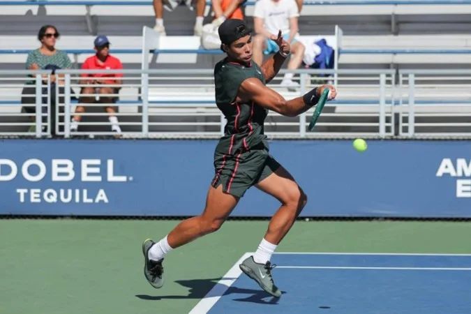 Guto Miguel na final do US Open Juniors
