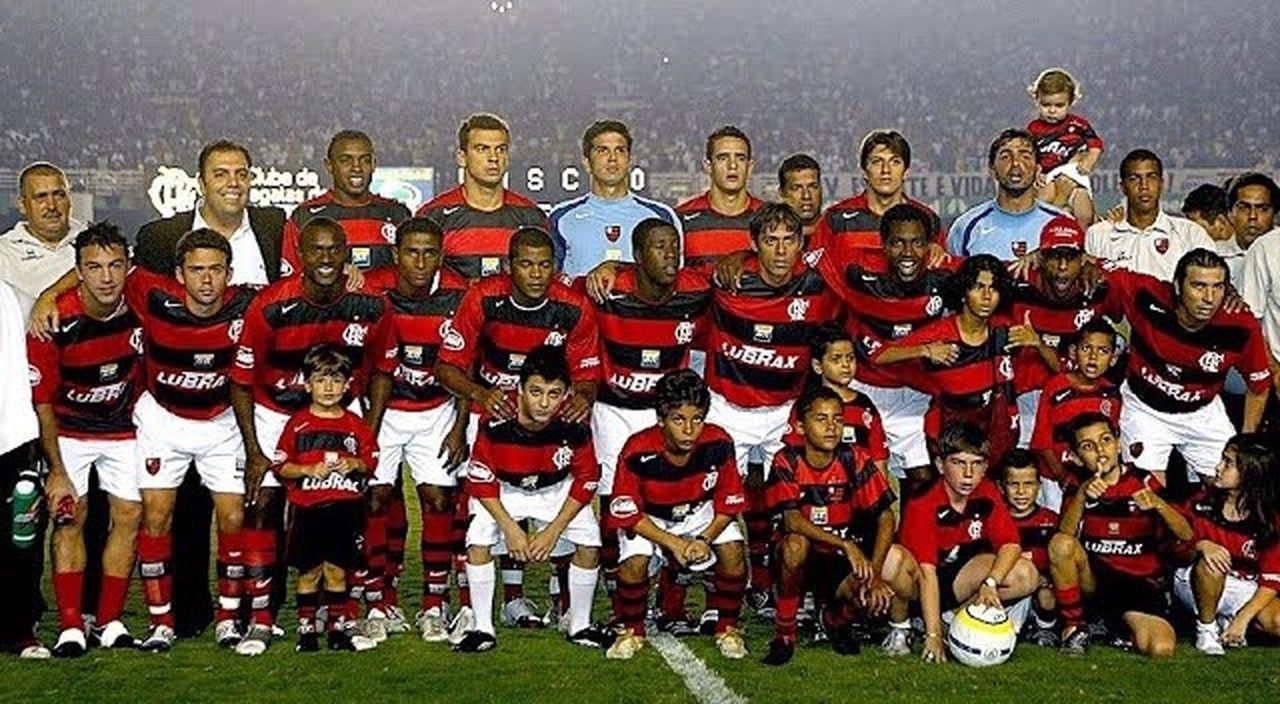 Comemoração do Flamengo no Maracanã em 2006