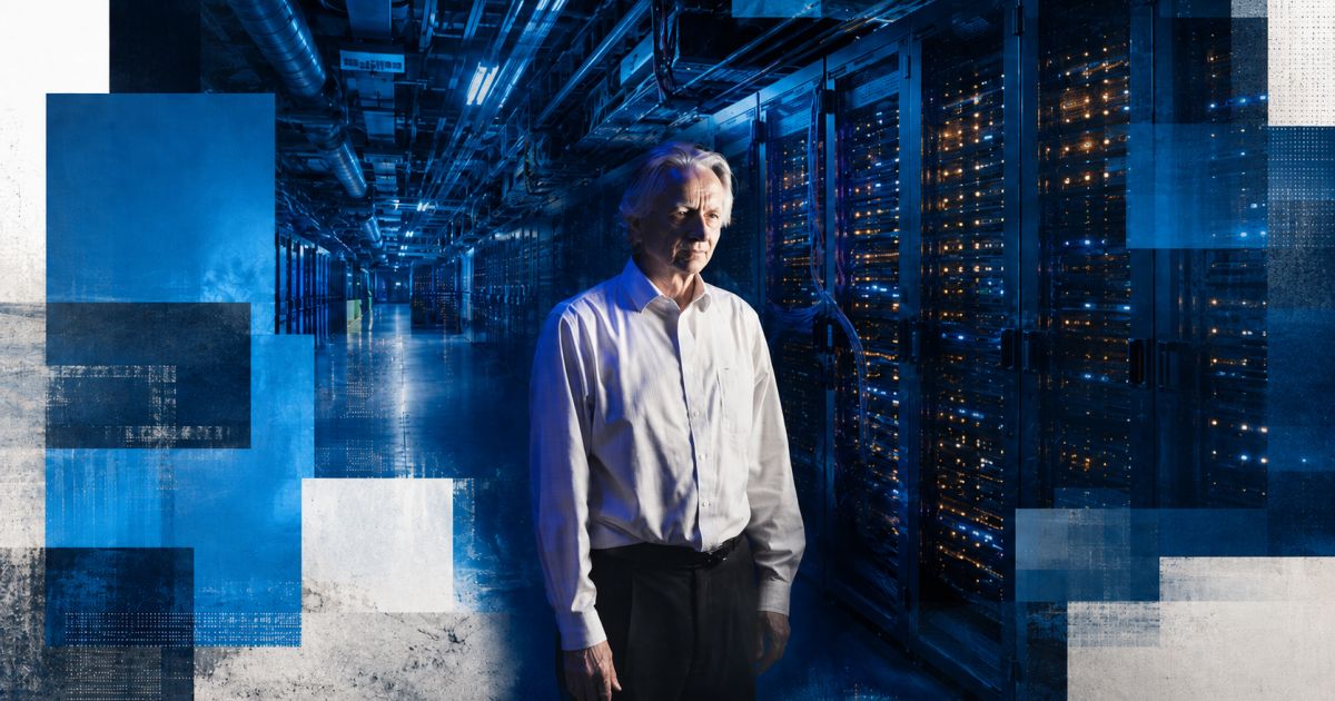 Geoffrey Hinton em conferência Ai4