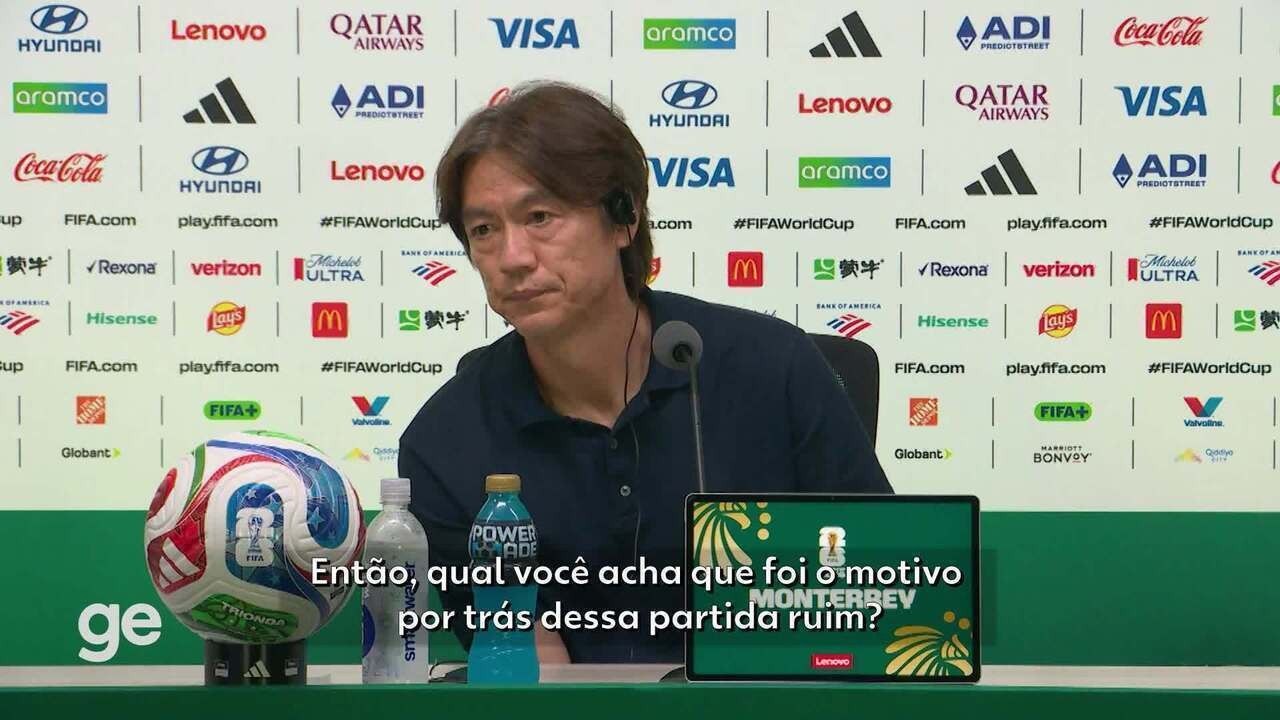Hong Myung-bo em campo