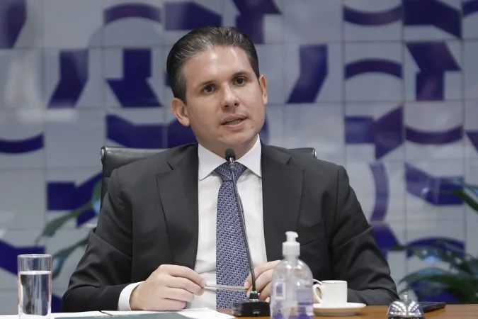 Hugo Motta no plenário da Câmara
