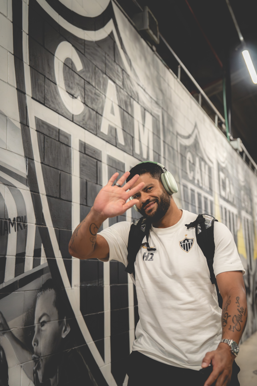 Hulk durante jogo pelo Atlético-MG