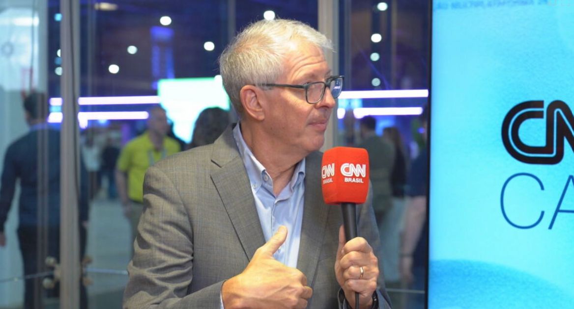 George Westerman durante palestra no Universo TOTVS