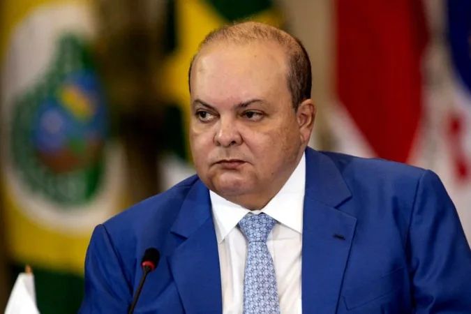 Trecho de conversa entre Ibaneis Rocha e Daniel Vorcaro interceptada pela PF