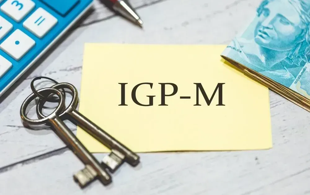 Gráfico de variação do IGP-M