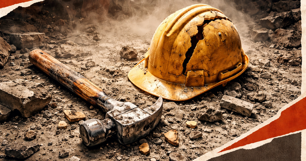 trabalhadores em linha de produção