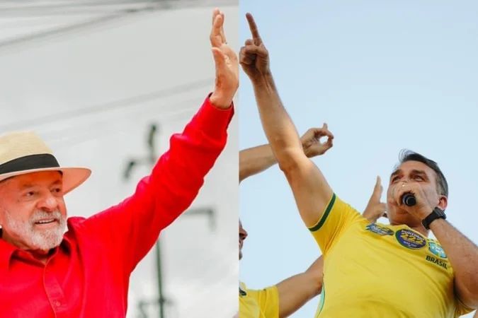 Gráfico com resultados da pesquisa Indexa sobre intenção de voto