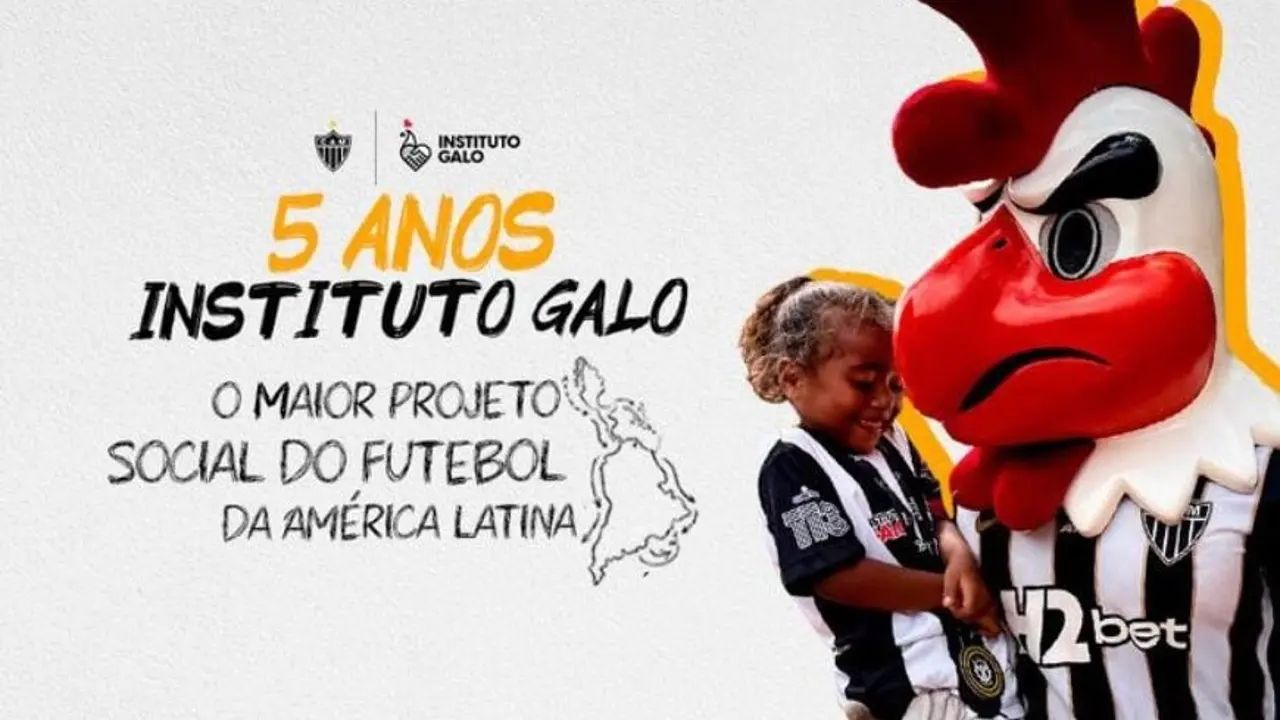 Voluntários em ação pelo Instituto Galo