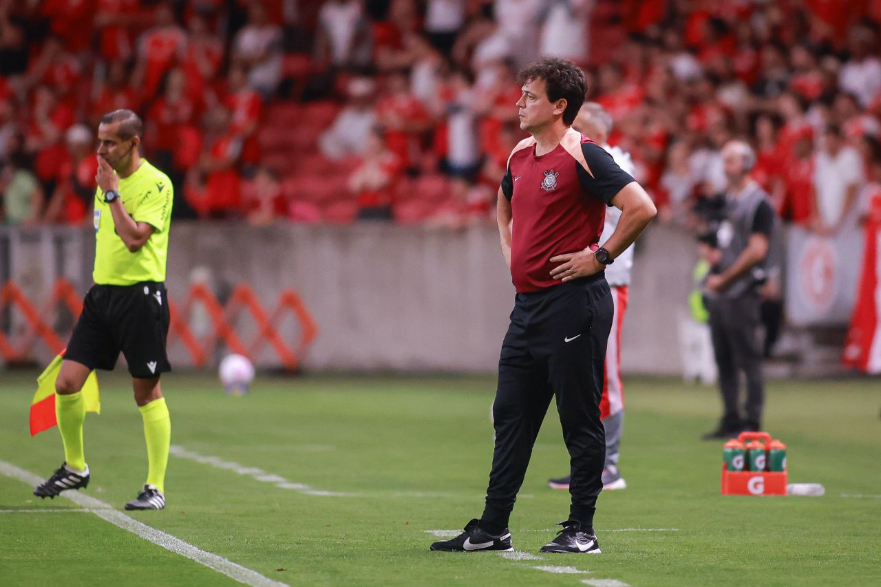Fernando Diniz após o jogo contra o Internacional