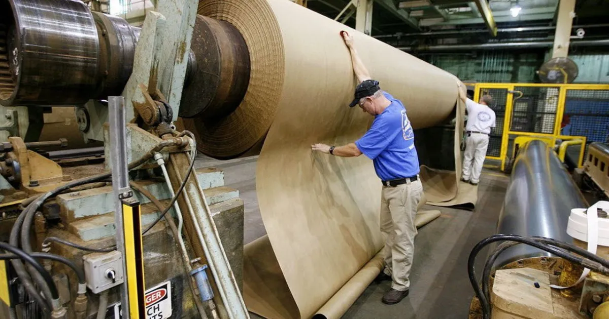Planta industrial da International Paper