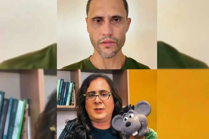 Gleidson Azevedo em vídeo nas redes sociais