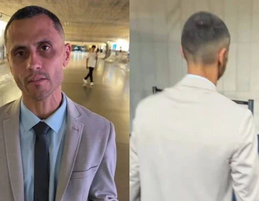 Gleidson Azevedo no plenário do Senado