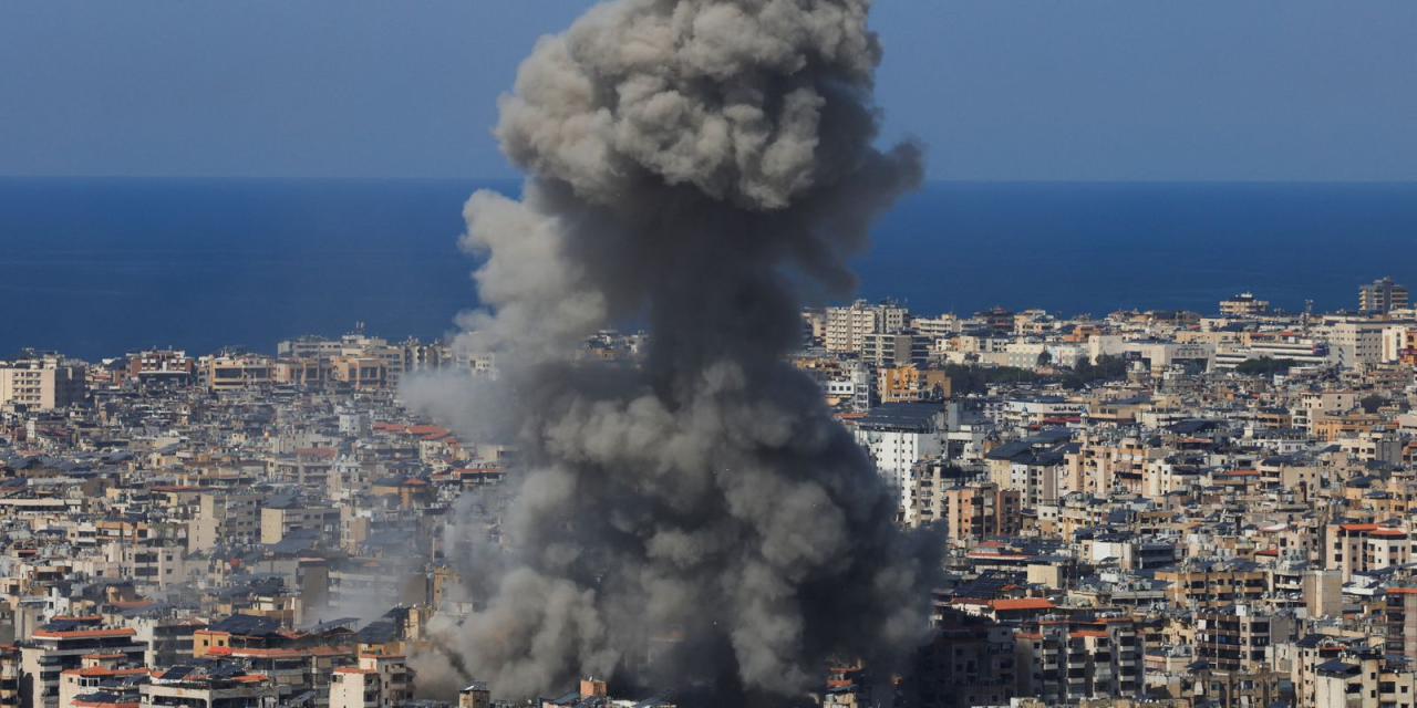 Bombardeios no sul do Líbano próximos à fronteira com Israel