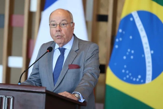 Ministro Mauro Vieira no Itamaraty