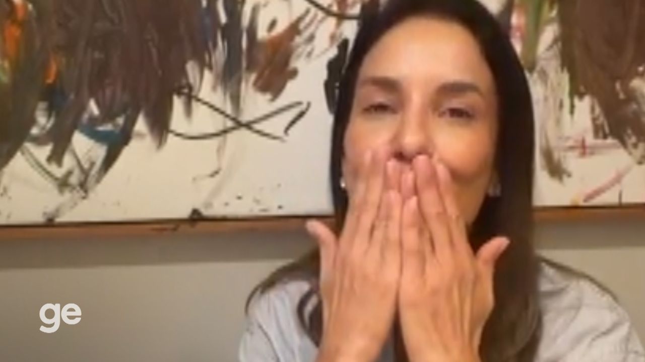 Ivete Sangalo grava vídeo