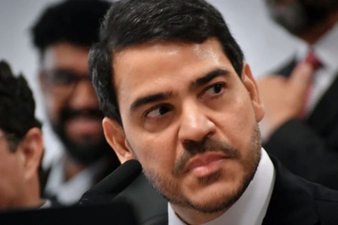 Jorge Messias em Brasília durante agenda oficial