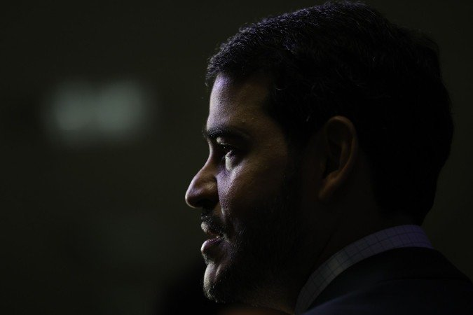 Jorge Messias em pronunciamento público