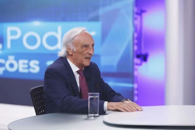 José Geraldo durante entrevista