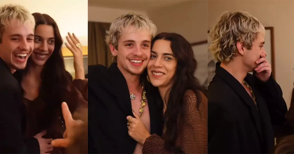 Reencontro de Juliano Floss e Marina Sena no hotel após final do BBB 26