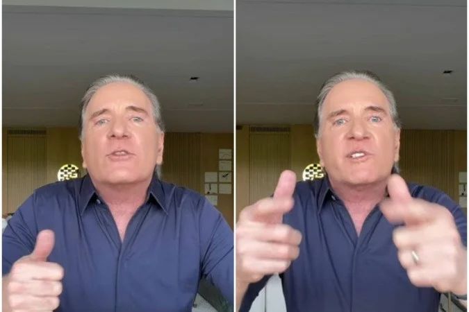 Roberto Justus em pronunciamento