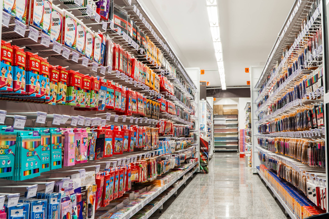 Fachada de loja Kalunga em São Paulo