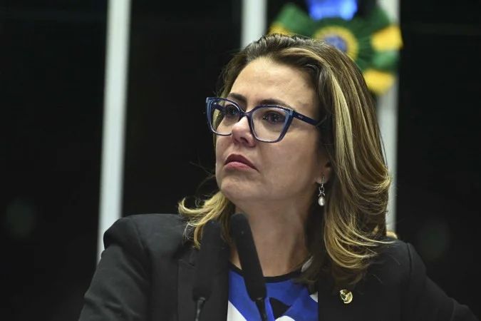 Senadora Leila Barros no Congresso