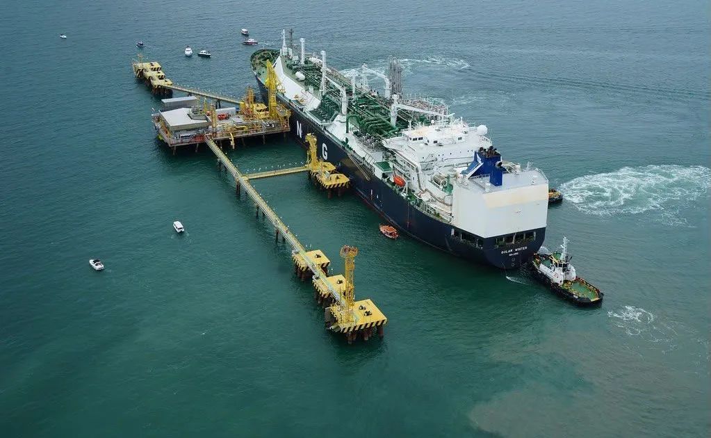 Plataforma petrolífera no campo de Búzios