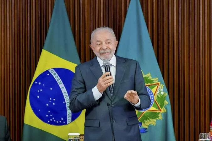 Cerimônia no Palácio do Planalto para anúncio de medidas ambientais