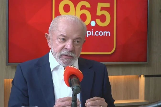 Presidente Lula em entrevista à Rádio Tupi